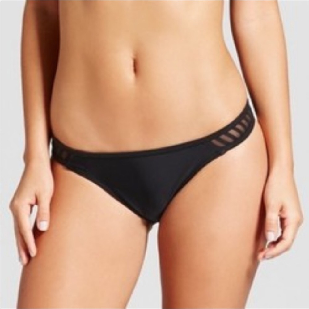 Xhilaration black cheeky bikini bottoms